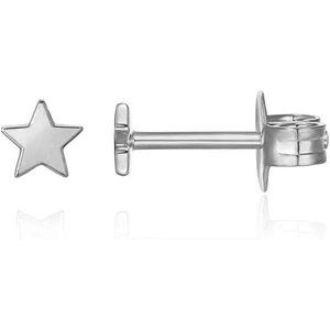 14K Gold Plated Sterling Silver  Star Shaped Cute Dainty Earrings for Women
